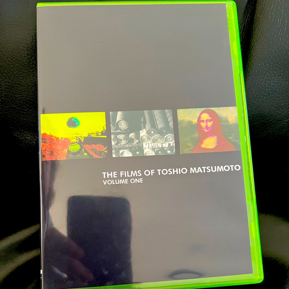 THE FILMS OF TOSHIO MATSUMOTO VOLUME ONE JAPANESE ARTHOUSE DVD